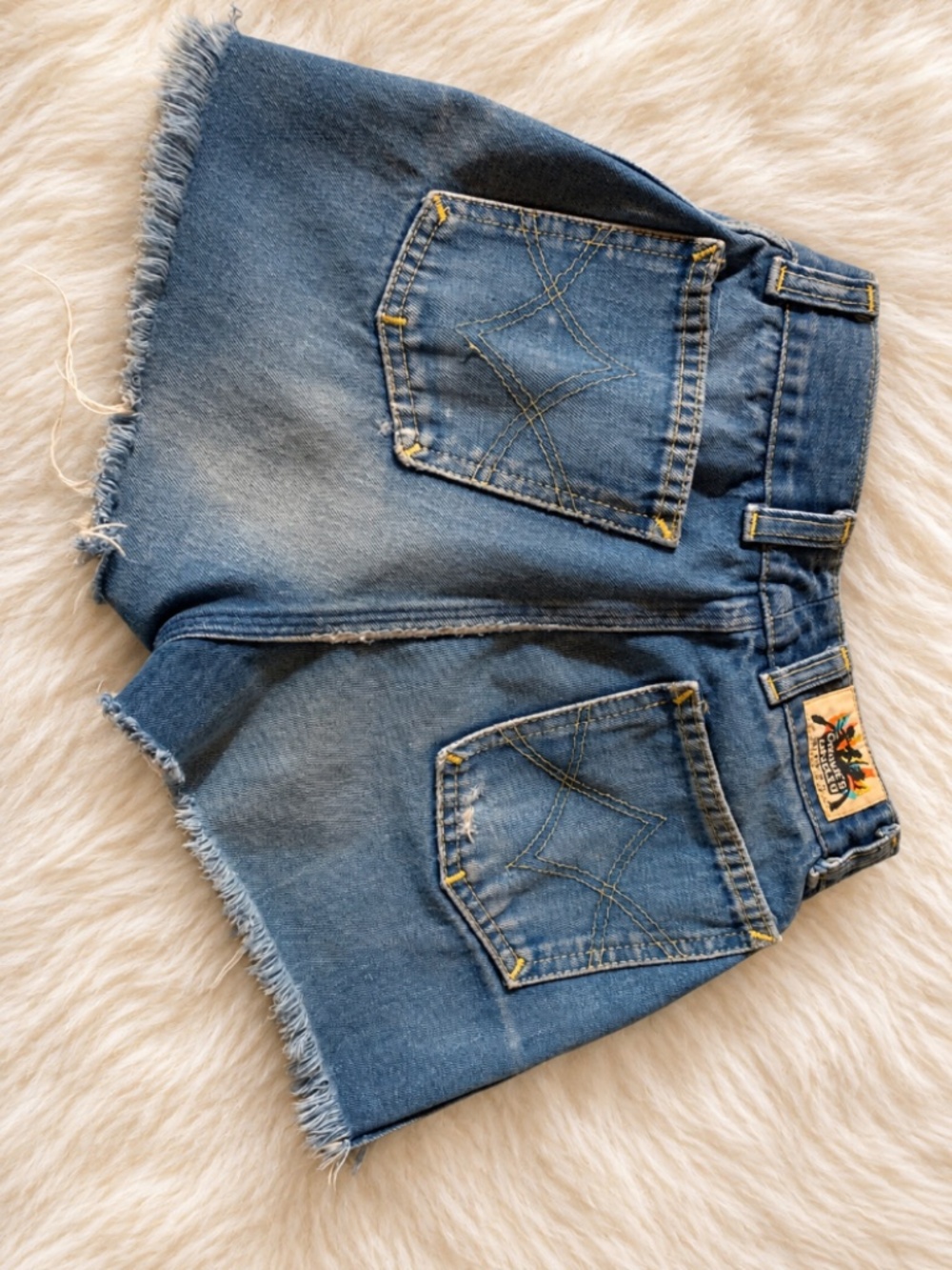 Vintage 1970s Charlie’s Angels Cutoff Denim Shorts – Made in USA